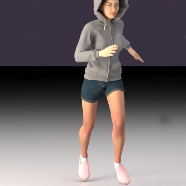 女人3D模型